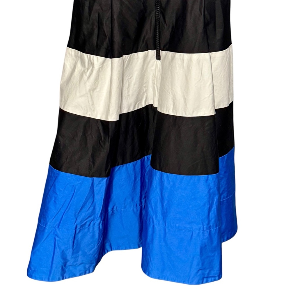 Kate Spade Black, White, and Blue Striped Dress - Picture 12 of 14